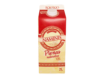 Pienas ROKIŠKIO NAMINIS, 3,5%, natūralus, 2 l, Elopak