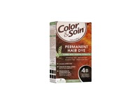 Ilgalaikiai plaukų dažai COLOR & SOIN, ruda kaštoninė (4B), 135 ml