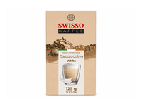 Tirpusis kapučino gėrimas SWISSO WHITE, 125 g