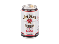 Alk.kokt.JIM BEAM&COLA, 4,5 %, 0,33 l sk.