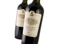 Vynas, WINE MAN, Alazani Valley, pusiau saldus, raudonas, 11%, 0,75l