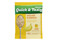 Avižinė košė su bananais SKANĖJA, 40 g
