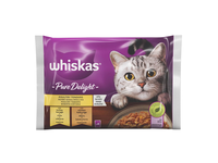 Kačių ėdalas WHISKAS PUOLTRY CASSEROLE, 4x85g