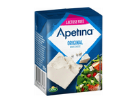 Baltasis sūris APETINA be laktozės, 45 % rieb. s. m., 200 g