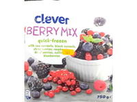 Šaldytas uogų mišinys CLEVER, 750 g