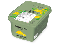 Šaldyta trintų Menton citrinų tyrė PONTHIER, su minkštimu, PGI, 1 kg