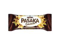 Šokoladu glaistytas varškės sūrelis PASAKA su vanile, 21 %, 40 g