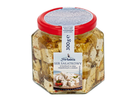 Sūrio kubeliai su prieskoniais SIRTAKIS, 300 g