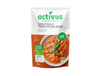 Ekologiška Minestrone daržovių sriuba ACTIVUS, plast. maišelyje, 400g, LT-EKO-001