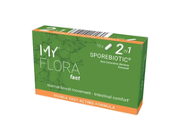 MY FLORA SPOREBIOTIC® FAST, 10 kapsulių