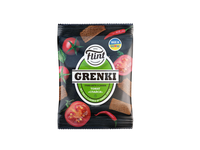 Duonos džiūvėsėliai FLINT, ruginiai, aštraus pomidorų skonio, 80 g