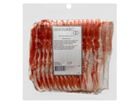 Šaltai rūkyta kiaulienos šoninė, pjaustyta, BIOVELA, a.r., ~600 g