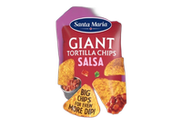 Kukurūzų traškučiai SANTA MARIA, salsos skonio, 160g
