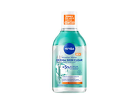 NIVEA DERMA SKIN CLEAR MICELINIS VANDUO Į BĖRIMUS LINKUSIAI ODAI SU 5% SERUMO 400 ml