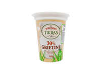 Grietinė ROKIŠKIO TIKRA, 30% rieb., 360 g