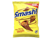 Kukurūzinis užkandis SMASH! dengtas šokoladu, 100 g