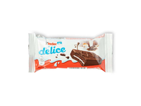 Šokoladinis batonėlis su pieno įdaru KINDER DELICE, 39g