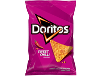 Saldžiųjų čili pipirų skonio kukurūzų traškučiai DORITOS, 100 g