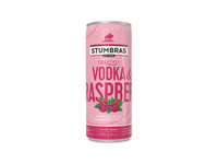 Alkoholinis kokteilis STUMBRAS VODKA & RASBERRY 5%, 330 ml