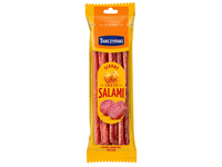 Brandintos kiaulienos dešrelės su sūriu, 80 g