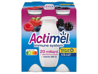 Jogurto gėrimas ACTIMEL, miško uogų skonio,  1,5%, 4x100 ml