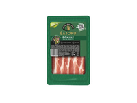 Šaltai rūkyta BAJORŲ šoninė, pjaustyta griežinėliais, 120 g