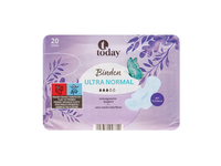 Higieniniai paketai TODAY Regular Plus, 20 vnt