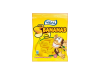 Bananų skonio guminukai VIDAL BANANAS, 90 g