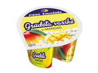 Grūdėta varškė su mangais PŽ, 7 %, 150 g