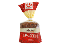 AGOTOS sėklų duona, 45 %, 350 g