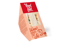 Sumuštinis su lašiša ir kiaušiniais MANTINGA SOFT BREAD, 2vnt., 165g