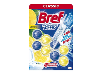 WC valiklis-gaiviklis BREF POWER AKTIV LEMON, 100 g