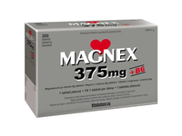 VITABALANS MAGNEX 375mg + B6 tabletės N200
