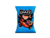 Traškūs kukurūzai CHAZZ, CAROLINA REAPER paprikos skonio, 100 g