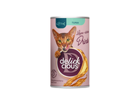 Delickcious™  Gėrimas su tunu. Pašaro papildas suaugusioms katėms, 140 gr