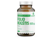 ECOSH bioaktyvi folio rūgštis, foliatas 800µg, N90