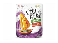 Mangų ir pasiflorų juostelės VERI BERI, 50 g