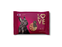Šunų ėdalas su kalakutiena MY LOVE, 4 x 100 g