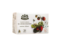Vaisinė arbata su žemuogėmis ŽOLYNĖLIS, 20 pak., 50 g