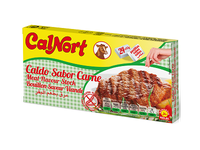 Sultinio kubeliai CALNORT, jautienos skonio, 24x10g