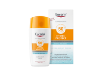 EUCERIN ypač lengvas veido fluidas nuo saulės SPF50+, SUN HYDRO PROTECT 50 ml