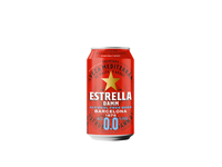 Alus ESTRELLA DAMM, šviesus, nealkoholinis 0,33L
