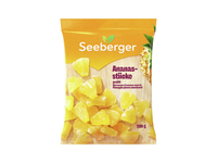 Džiovinti ananasų gabalėliai SEBERGER, 200 g