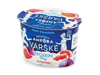 Varškė su figomis GRAIKIŠKA AMFORA PROTEIN, 0,8% rieb., 200 g