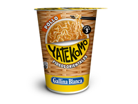 Greitai paruošiami makaronai YATEKOMO, vištienos skonio, puodelyje, 60 g