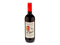 Sausas raudonas vynas FRENCH LIFE (12,5%), 0,75 l