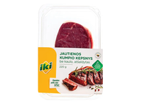 Vakuume brandintas jautienos kumpis be kaulo, IKI, 220 g