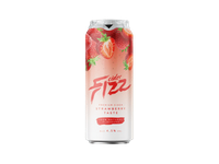 Sidras FIZZ, braškių skonio, 500 ml