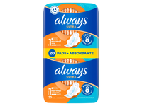 Higieniniai paketai ALWAYS Ultra Normal Plus, S1, 20 vnt.
