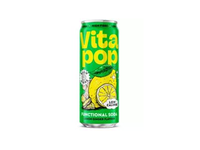 Gazuotas funkcinis gėrimas VITA POP (LEMON GINGER), 330ml